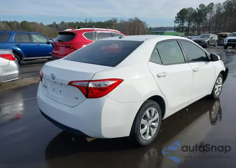 2016 Toyota Corolla Le from USA, damaged, VIN 2T1BURHE1GC528647